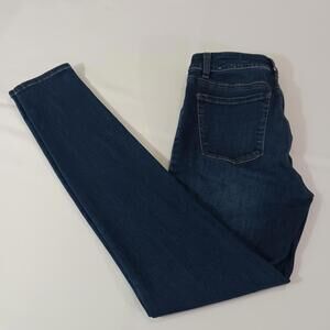 White Black Women's THE Jeggings Cotton Blend Stretch Pants Size 6 (34×30)